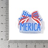 Independence Day Silicone Beads SIL-E013-01A-3