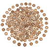 200Pcs 10 Styles 2-Hole Natural Coconut Buttons DIY-GA0008-28-1