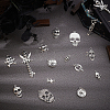 Tibetan Style Alloy Pendants & Links Set PALLOY-PH0013-91-4