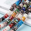 Column Handmade Millefiori Glass Beads LK-R004-12-5