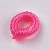 Polyester Cord Beads WOVE-K001-B03-1