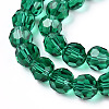 Transparent Glass Beads EGLA-A035-T8mm-D18-2