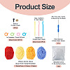Stainless Steel Bearded Needles DIY-TA0018-83B-3