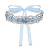 1Pc Rhinestone Eye Polyester Belts for Dress AJEW-FG0005-74-1