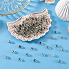 100Pcs Crackle Transparent Glass Beads GLAA-TADJ0001-12A-4