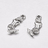 Tibetan Style Alloy Mermaid Pendants X-TIBEP-5402-AS-FF-2