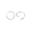 Brass Open Jump Rings KK-G604-08S-26-2