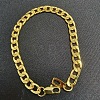 Alloy Cuban Curb Chains Necklaces & Bracelets Sets for Men WG37A02-06-4