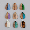 Resin & Walnut Wood Pendants RESI-S389-027A-1