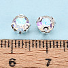 Sew on Rhinestone Montee Beads KK-T071-01D-01-4