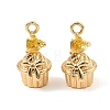 Brass Micro Pave Cubic Zirconia Pendants KK-C155-16G-02-1