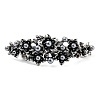 Flower Alloy Rhinestone Hair Barrettes LS-PHAR-S604-01AS-01-1