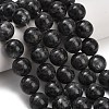 Natural Larvikite Beads Strands GSR16mmC128-1