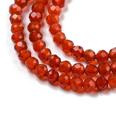 Natural Agate Beads Strands G-A129-2mm-A01-1