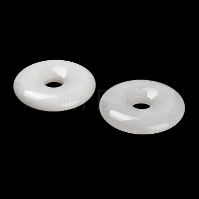 Natural White Jade Pendants G-F831-A14-1