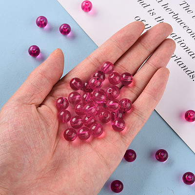 Transparent Acrylic Beads LS-X-MACR-S370-A10mm-706-1