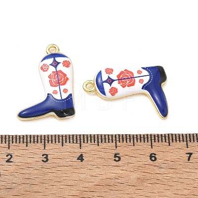 Printed Brass Pendants KK-CBA42CA-09G-05-1