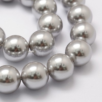 Shell Pearl Beads Strands BSHE-L026-05-12mm-1