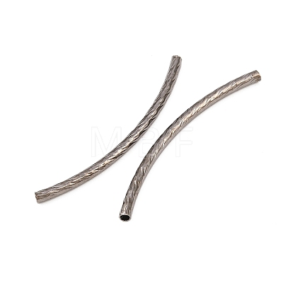 Brass Tube Beads KK-EC295-B-1