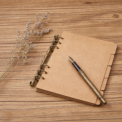 6-Ring Alloy Loose Leaf Book Binder Hinged Rings FIND-WH20042-61B-1