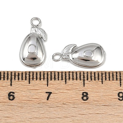 Fruit 304 Stainless Steel Charms STAS-H242-03P-03-1