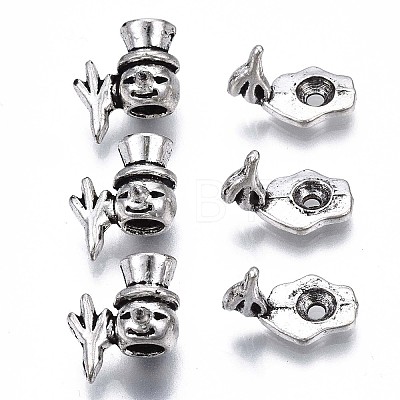 Tibetan Style Alloy Bead Frame PALLOY-Q441-082-RS-1