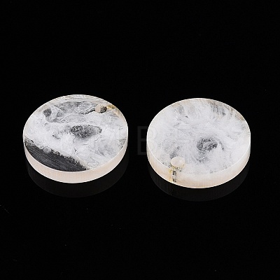 Opaque Resin Pendants RESI-T058-03H-1