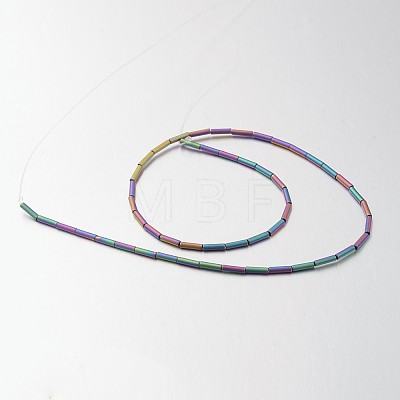 Electroplate Non-magnetic Synthetic Hematite Bead Strands G-F300-37B-F02-1