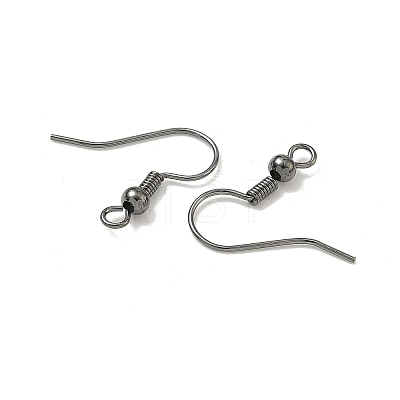Brass Earring Hooks KK-S075-B-1