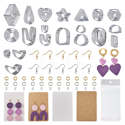 DIY Earring Making Finding Kits DIY-FW0001-22-1