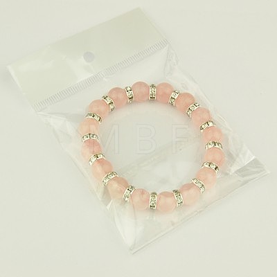 Fashion Gemstone Stretch Bracelets BJEW-JB00889-03-1