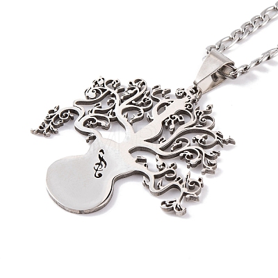 Non-Tarnish 304 Stainless Steel Necklaces NJEW-Q338-14P-1