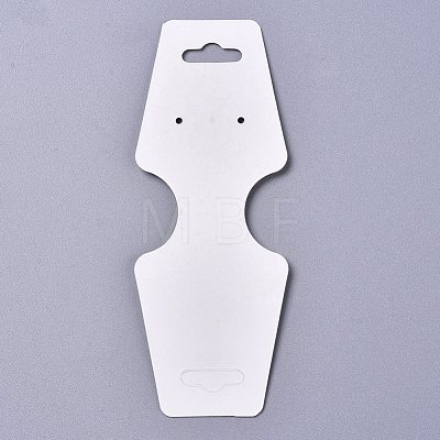 Cardboard Fold Over Paper Display Hanging Cards CDIS-E007-02-1