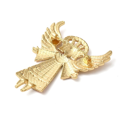 Alloy Angel Brooch JEWB-B022-02G-01-1