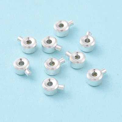 925 Sterling Silver Crimp Beads STER-D035-01S-1