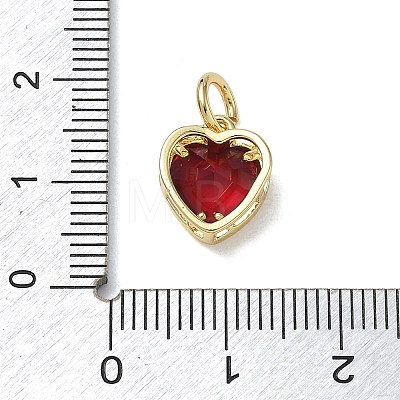 Brass Pave Cubic Zirconia Charms KK-CBA56EF-31G-01-1