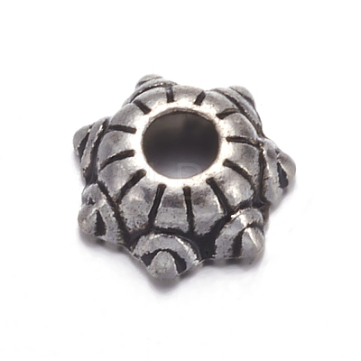Tibetan Silver Spacer Beads LS-AA220-NF-1