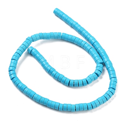 Synthetic Turquoise Beads Strands X-TURQ-G110-6x3mm-06-1