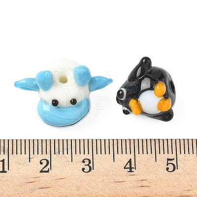 Handmade Lampwork Beads LAMP-F038-04-1