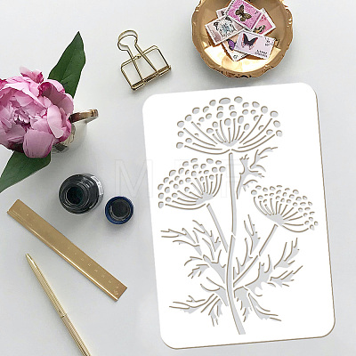 Plastic Drawing Painting Stencils Templates DIY-WH0396-669-1