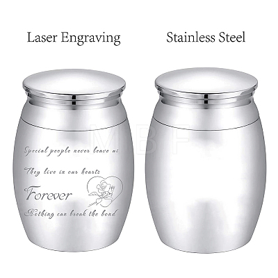 CREATCABIN Alloy Cremation Urn Kit AJEW-CN0001-10L-1