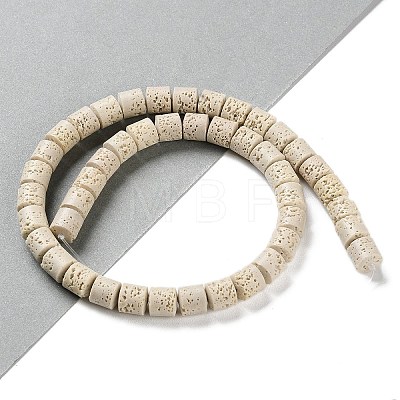 Synthetic Lava Rock Dyed Beads Strands G-H311-05B-03-1