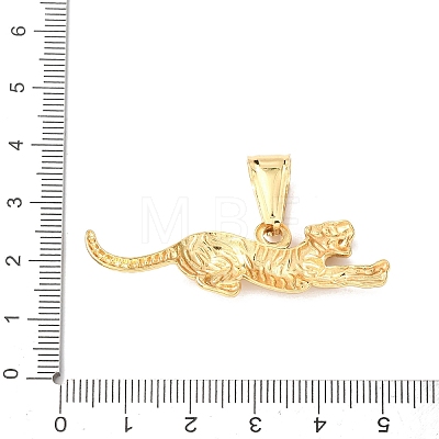 304 Stainless Steel Pendants STAS-F338-03G-1