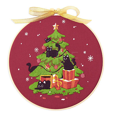 Christmas Pattern DIY Embroidery Kit PW-WGF25D6-03-1