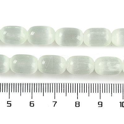Natural Selenite Beads Strands G-F750-11-1