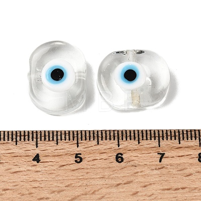 Handmade Evil Eye Lampwork Beads LAMP-G168-02-04-1