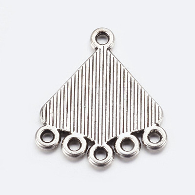 Alloy Connector Rhinestone Settings PALLOY-EA10685Y-AS-NF-1