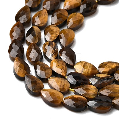 Natural Tiger Eye Beads Strands G-B159-A08-1
