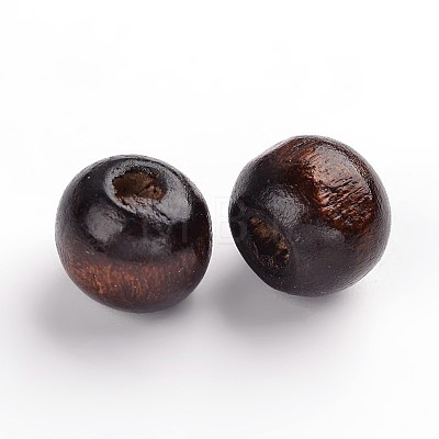 Natural Wood Beads TB10mmY-9-1