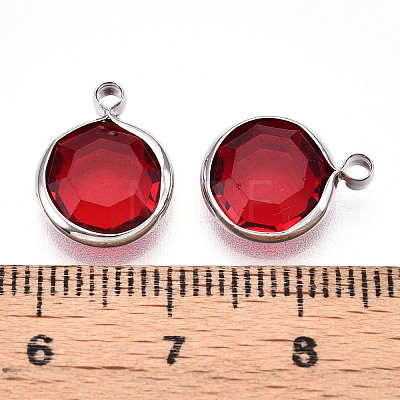 K9 Glass Charms GLAA-T023-37B-03-1